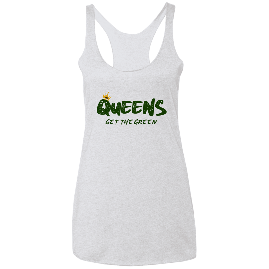 QGTG Ladies' Triblend Racerback Tank