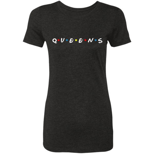 Friends of Queens Ladies' Triblend T-Shirt