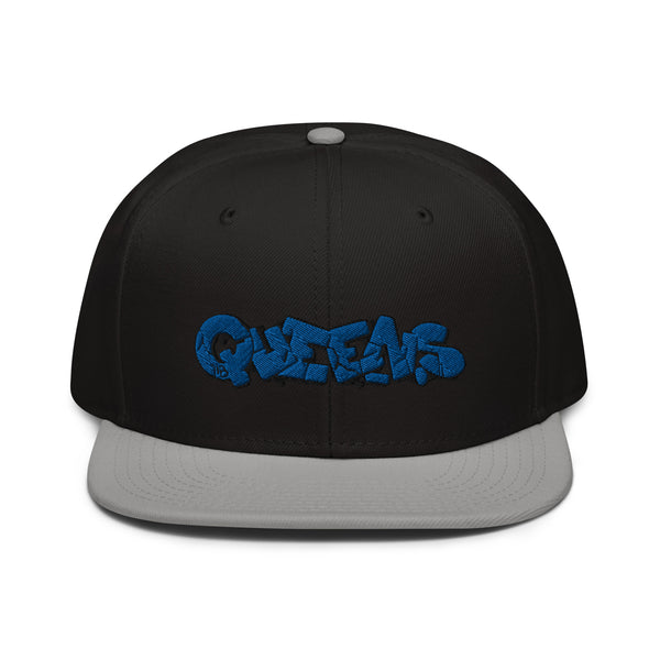 Queens Blue Snapback Hat