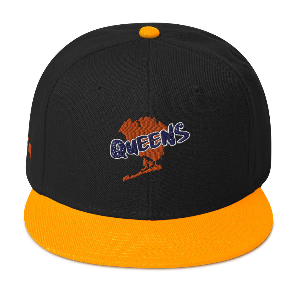 Queens 718 Snapback Hat