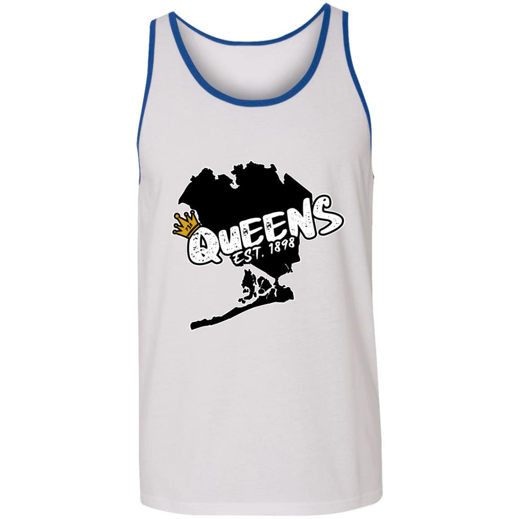 Queens Map EST. 1898 Unisex Tank
