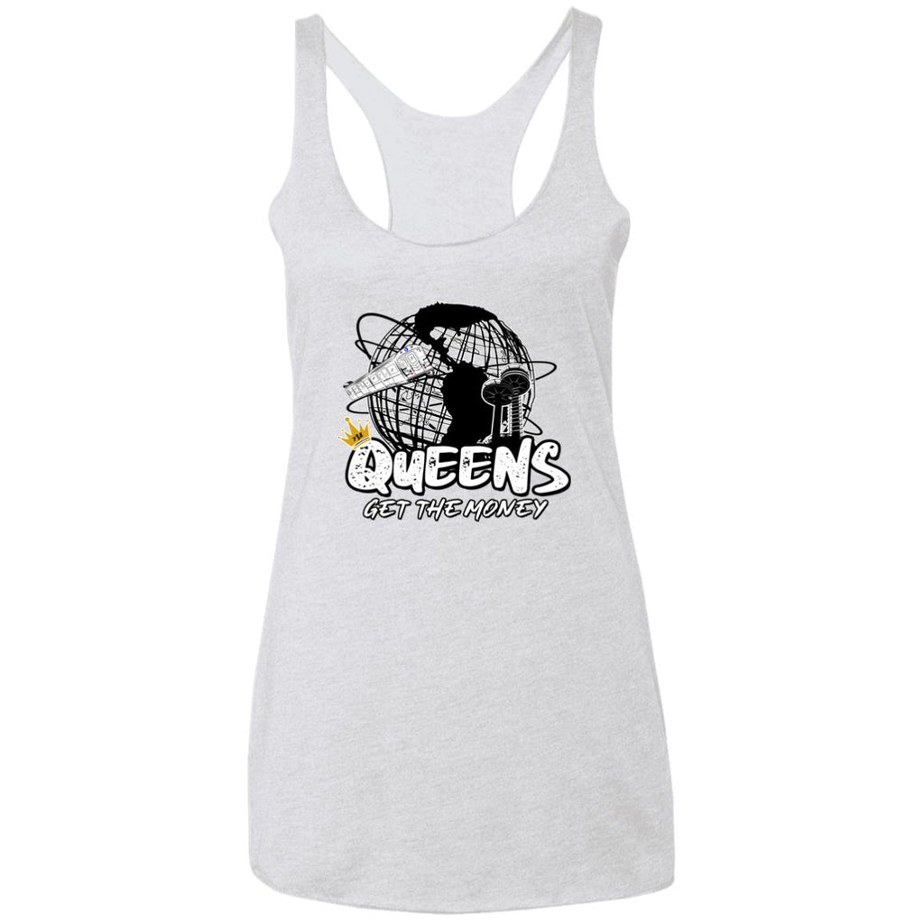 QGTM Unisphere Ladies' Triblend Racerback Tank