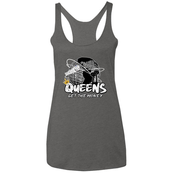 QGTM Unisphere Ladies' Triblend Racerback Tank