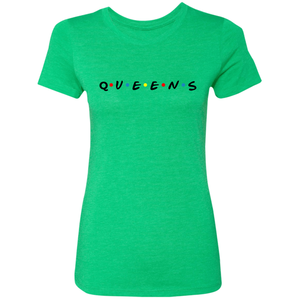 Friends of Queens Ladies' Triblend T-Shirt