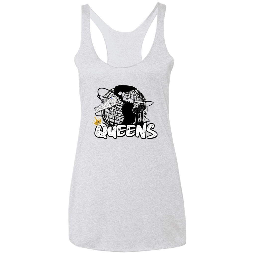 Queens Unisphere Ladies' Triblend Racerback Tank