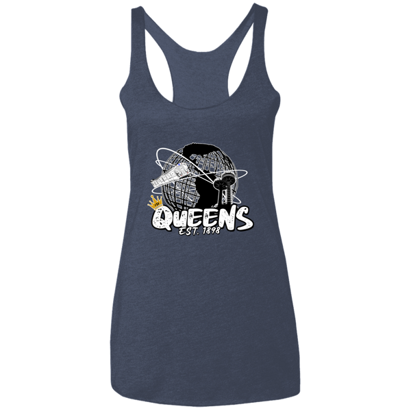 Queens Unisphere Ladies' Triblend Racerback Tank