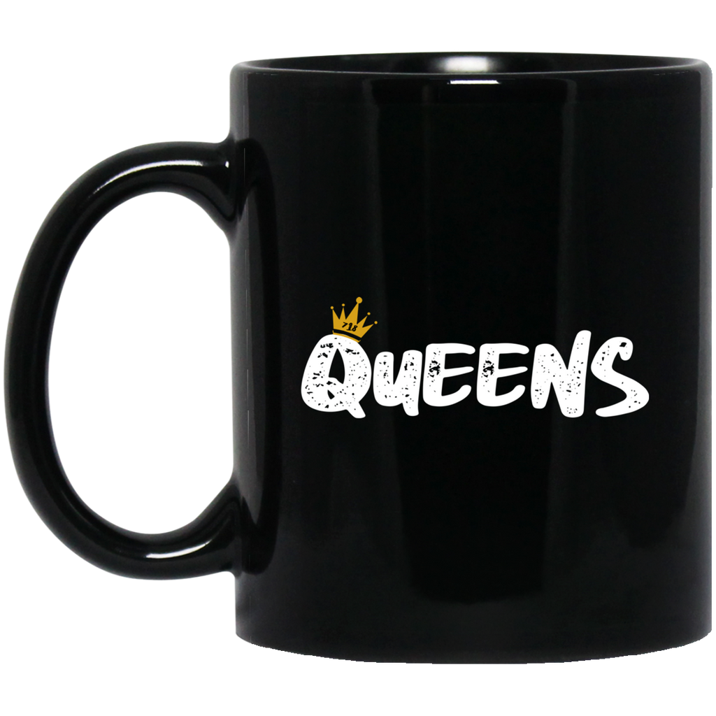 Queens Black Mug