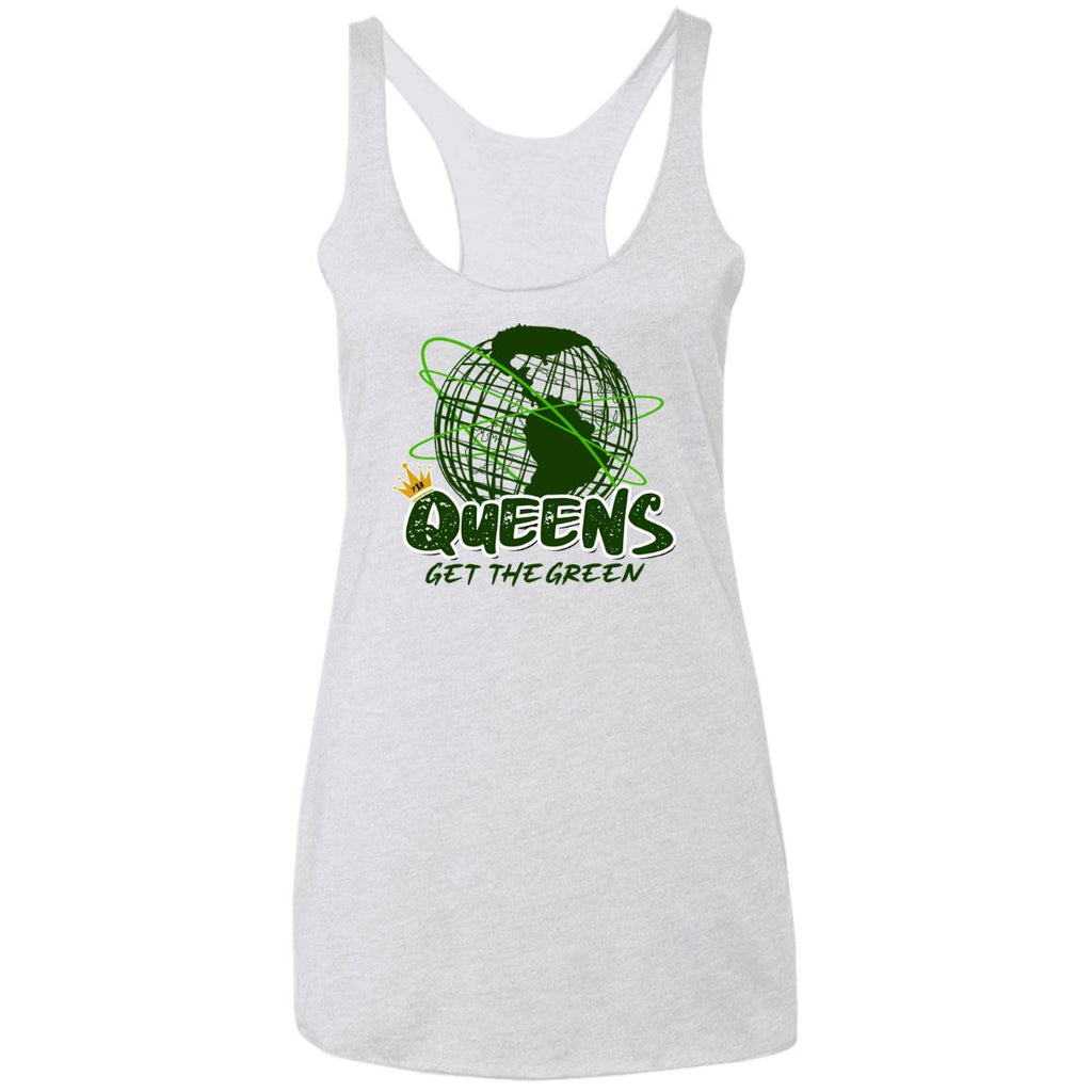 QGTG Unisphere Ladies' Triblend Racerback Tank