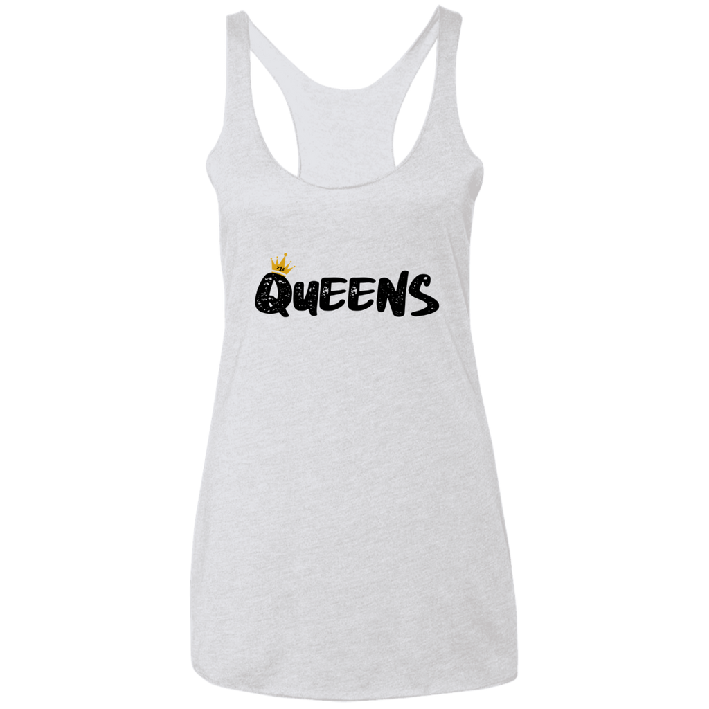 Queens Ladies' Triblend Racerback Tank