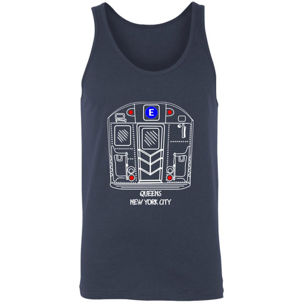 Queens E-train Front Unisex Tank