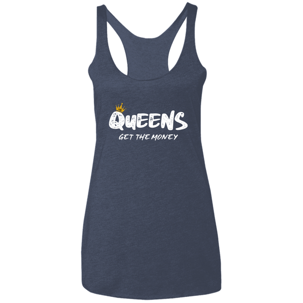 QGTM Ladies' Triblend Racerback Tank