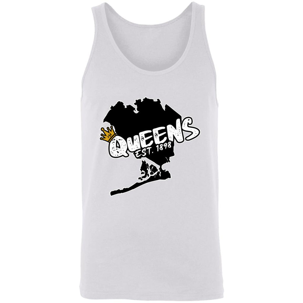 Queens Map EST. 1898 Unisex Tank