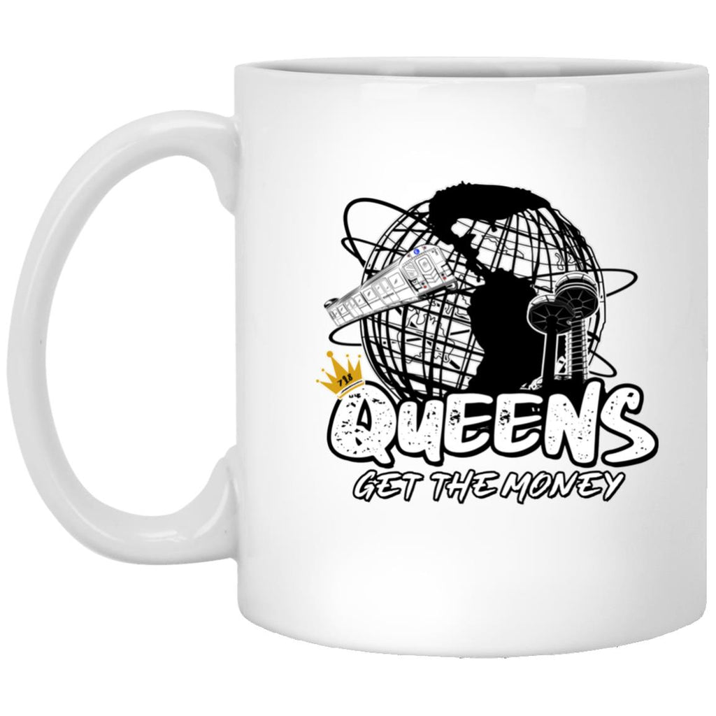 QGTM Unisphere. White Mug