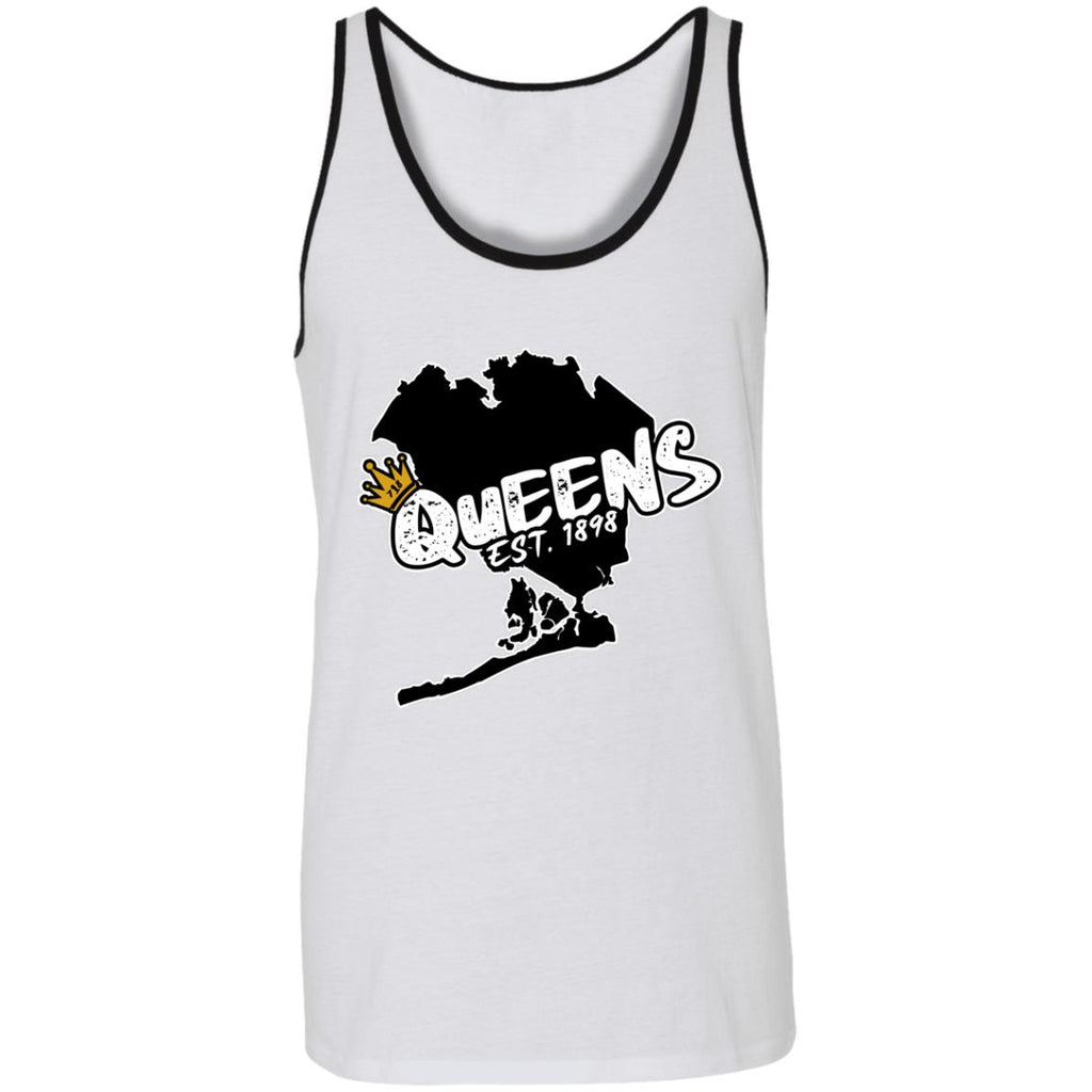 Queens Map EST. 1898 Unisex Tank