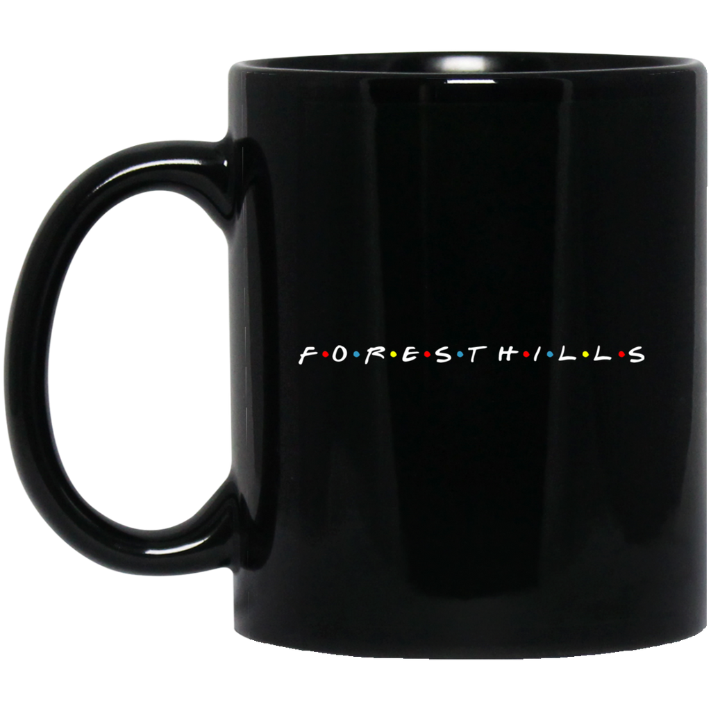 Friends of Forest Hills Black Mug