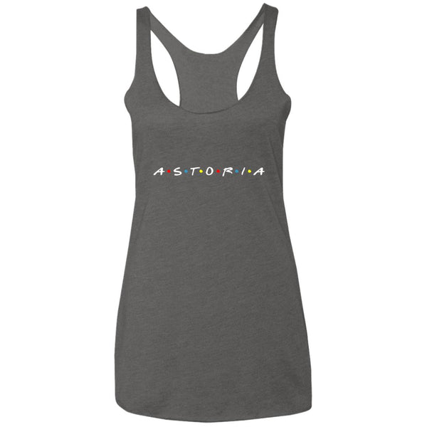 Friends of Astoria Ladies' Triblend Racerback Tank