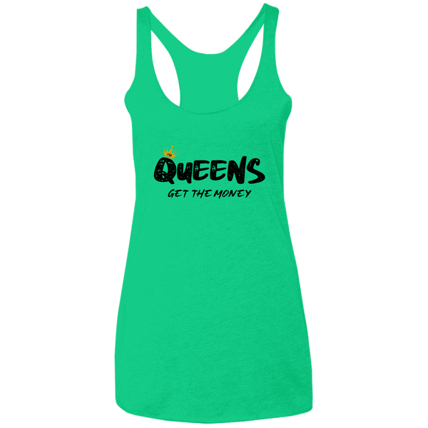 QGTM Ladies' Triblend Racerback Tank