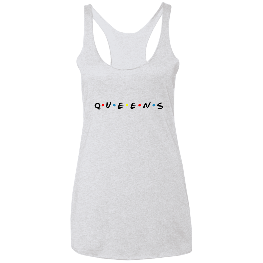 Friends of Queens Ladies' Triblend Racerback Tank