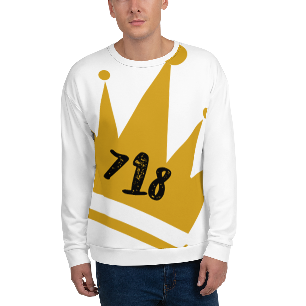 718 crown All over Unisex Sweatshirt