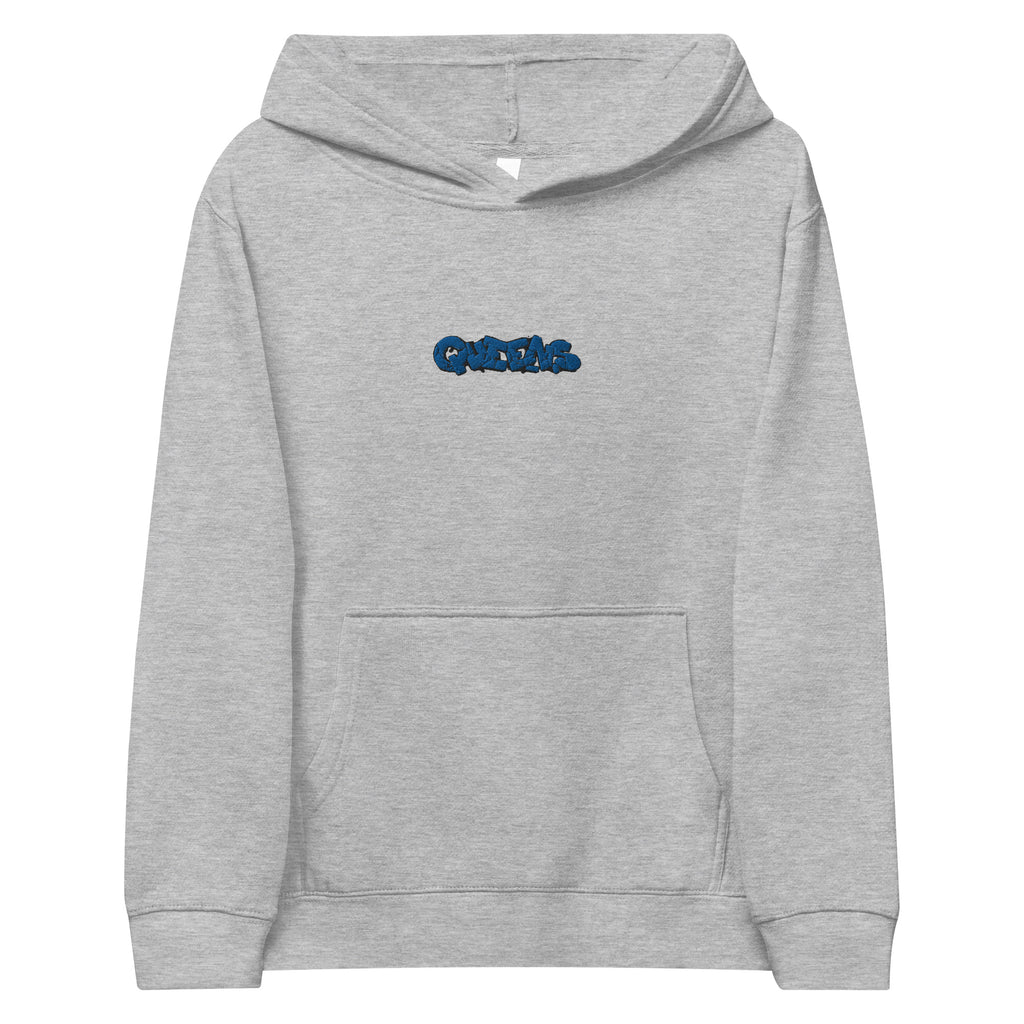 Queens Blue Kids fleece hoodie