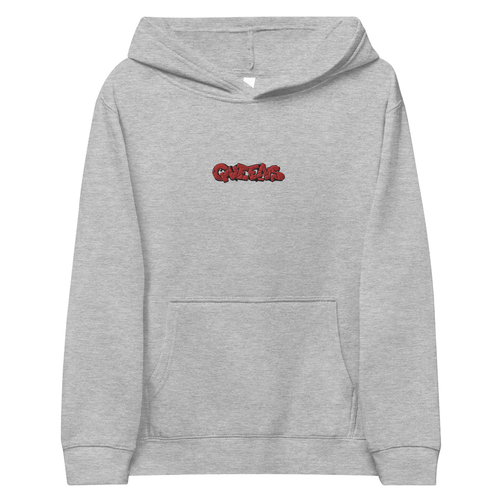 Queens Red Kids fleece hoodie