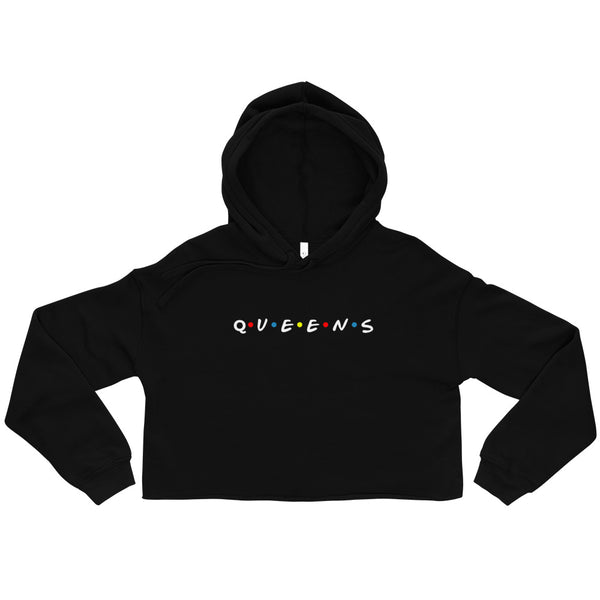 Friends of Queens Crop Hoodie