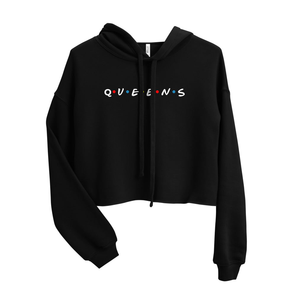 Friends of Queens Crop Hoodie