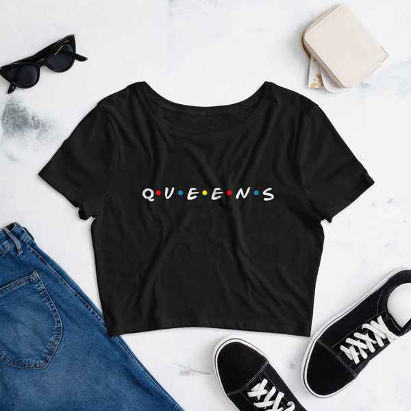 Friends of Queens Women’s Crop Tee