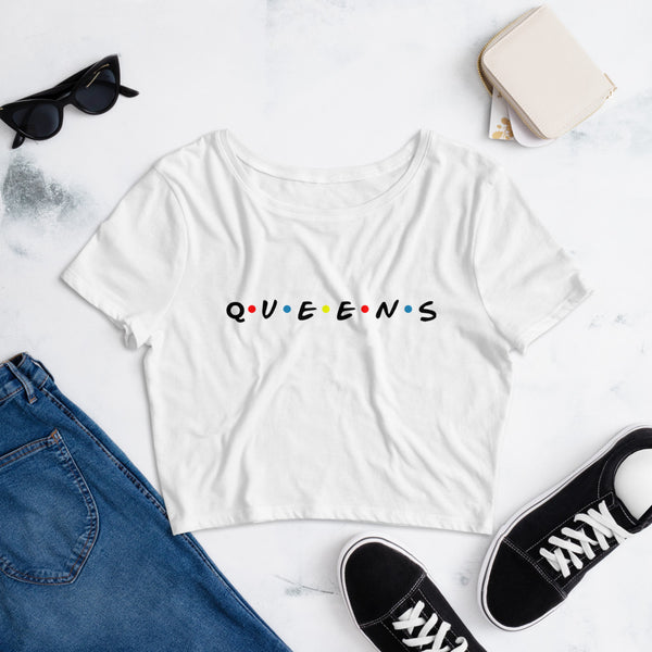 Friends of Queens Women’s Crop Tee