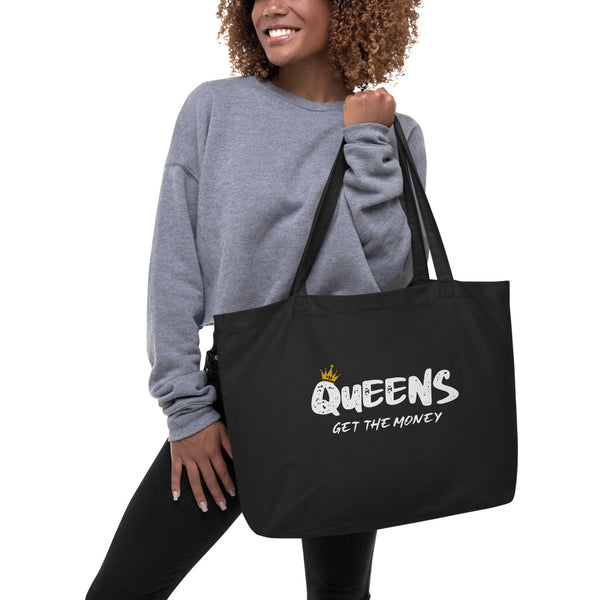 QGTM Large Organic Tote Bag