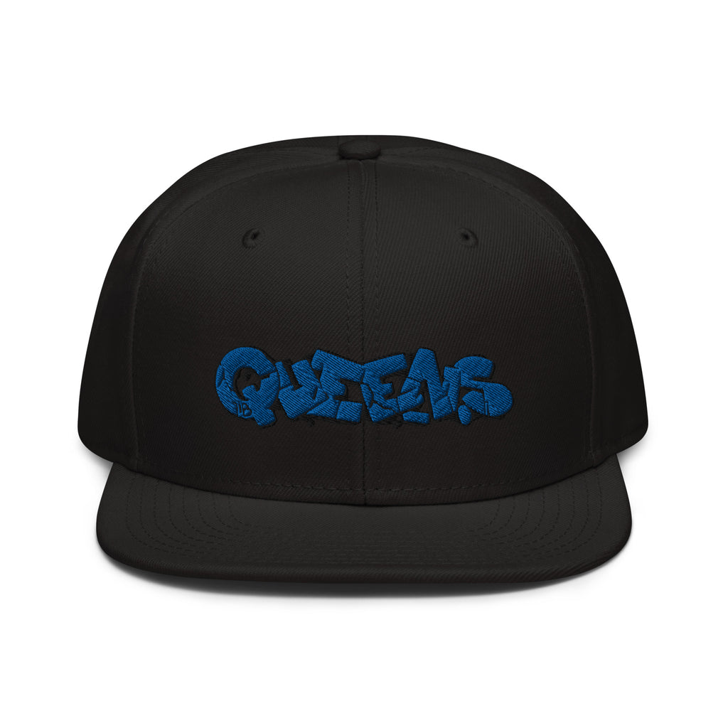 Queens Blue Snapback Hat