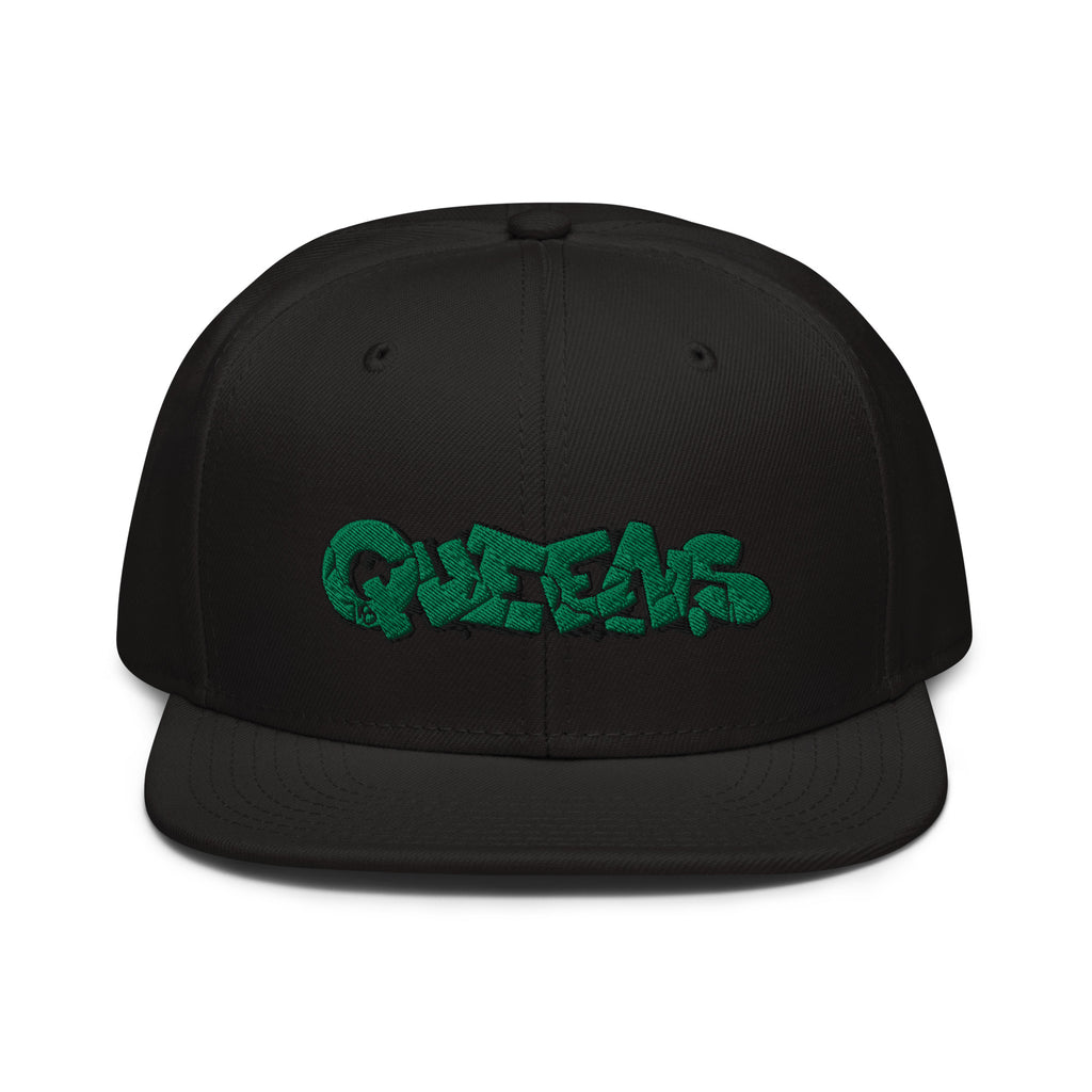 Queen Green Snapback Hat