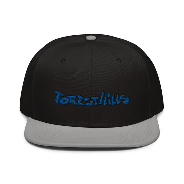 Forest Hills Blue Snapback Hat
