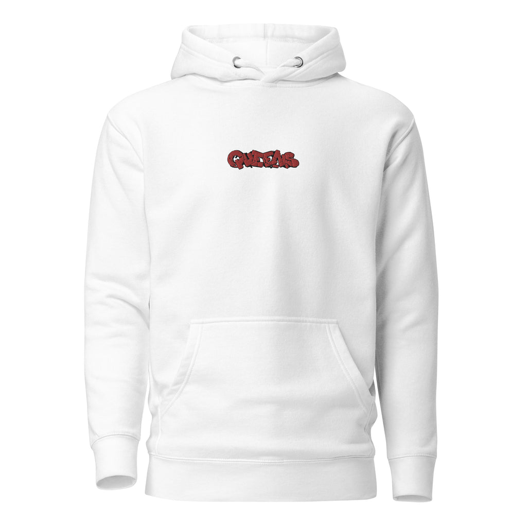 Queens Red Unisex Hoodie