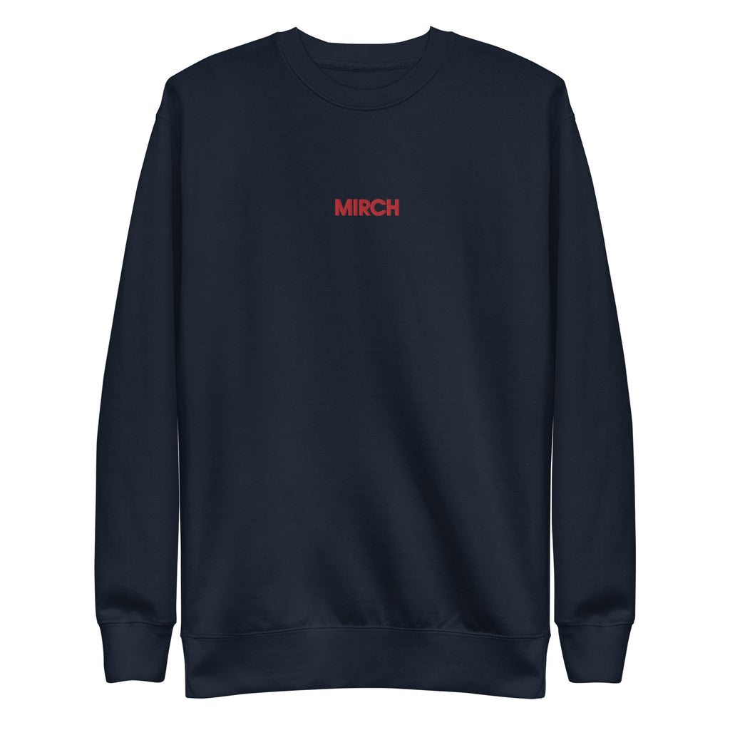 Mirch Red Unisex Premium Sweatshirt