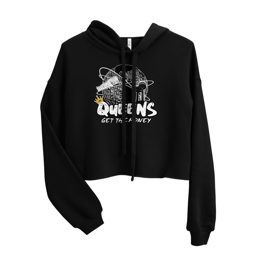 QGTM Unisphere Crop Hoodie